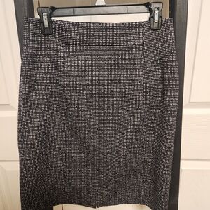 Michael Kors Black and White Pencil Skirt